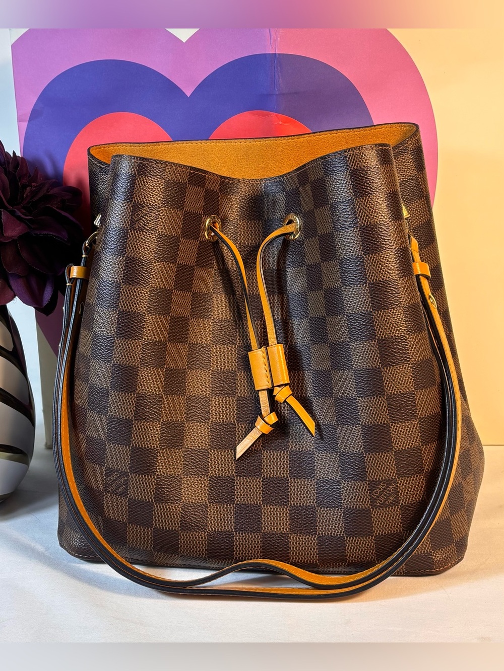 Louis Vuitton NeoNoe Saffron Mm